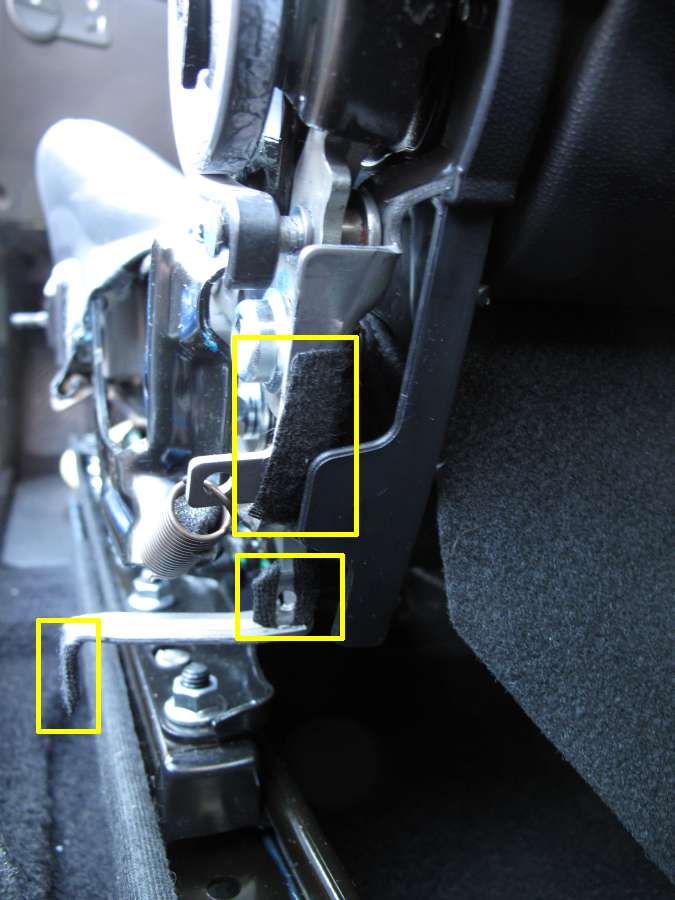 DIY Power driver's seat squeak elimination (Attempt 1) Hyundai